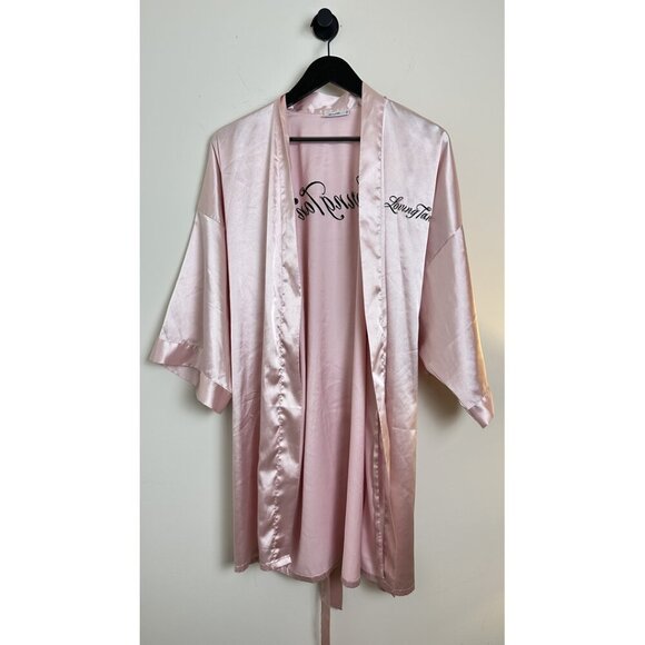 LOVING TAN Deluxe Robe in Pink Size OSFM - Picture 3 of 9